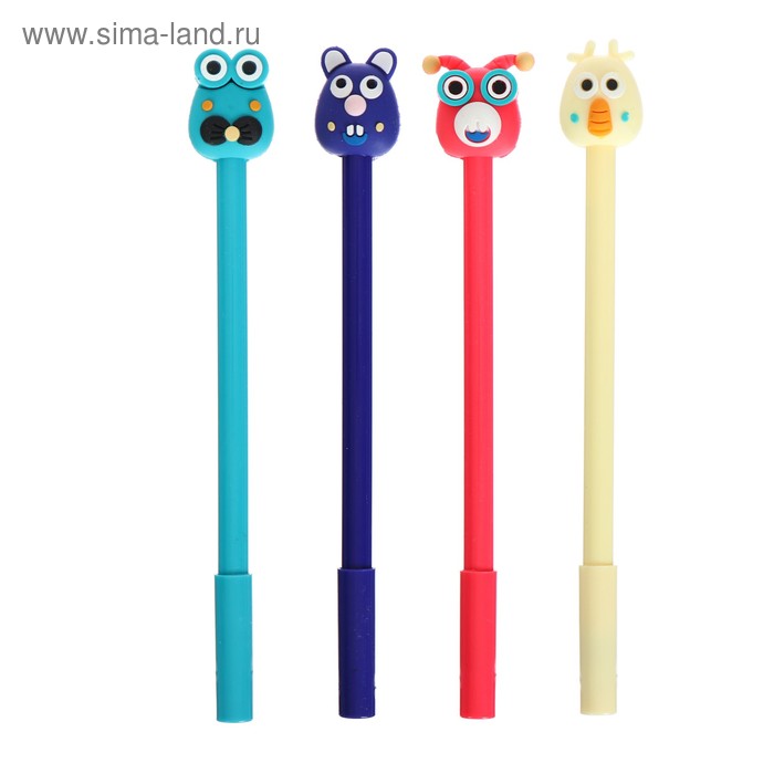 Ручка гелевая-прикол МИКС Глазастики
Ручка гелевая-прикол МИКС Глазастики