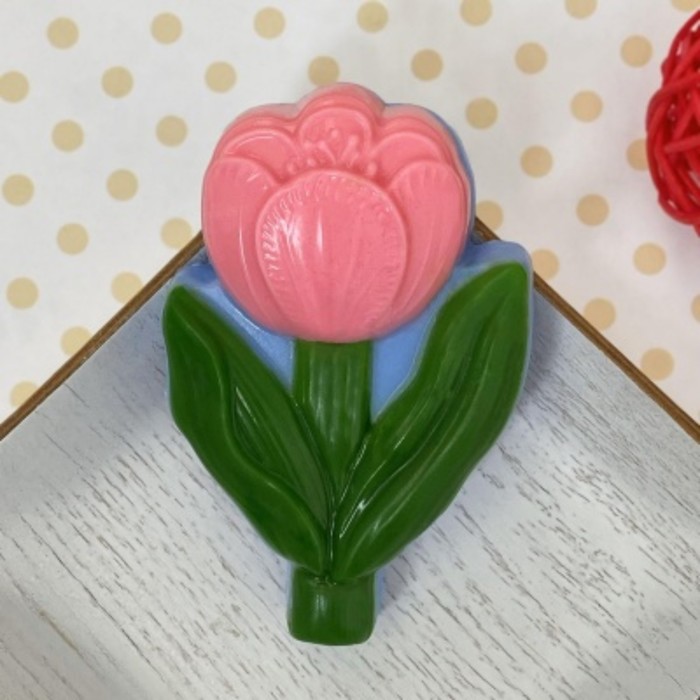 Пластиковая форма "Тюльпанчик" размер готового мыла: 98х63х23 мм
Пластиковая форма "Тюльпанчик" размер готового мыла: 98х63х23 мм