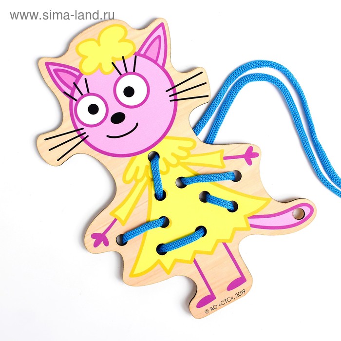 Шнуровка «Лапочка» 17×12.2×0.3 см, по лицензии ТРИ КОТА
Шнуровка «Лапочка» 17×12.2×0.3 см, по лицензии ТРИ КОТА