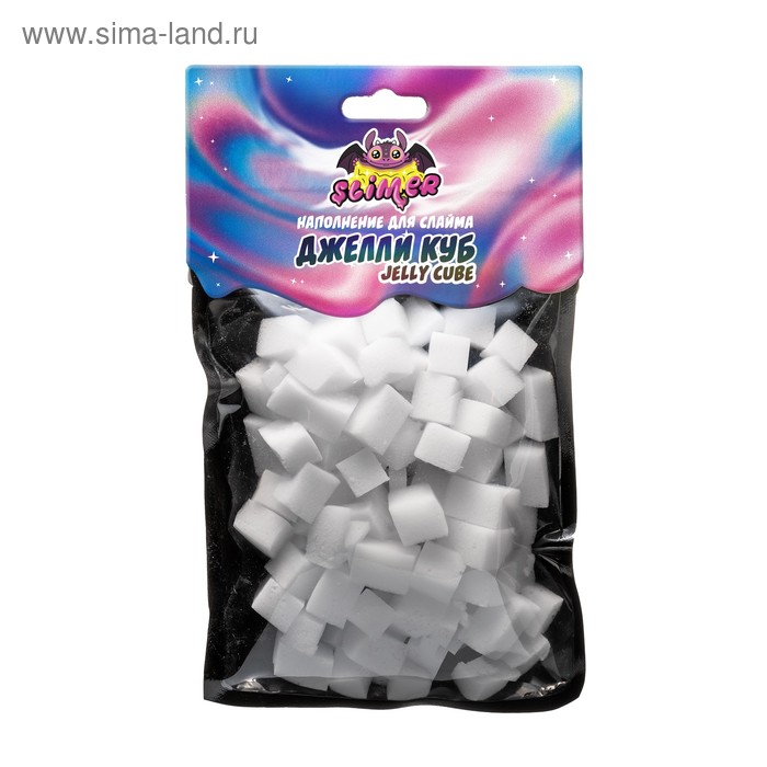 Наполнение для слайма «Кубики из пены» Джелли куб (Jelly Cube) «ТМ «Slimer»
Наполнение для слайма «Кубики из пены» Джелли куб (Jelly Cube) «ТМ «Slimer»