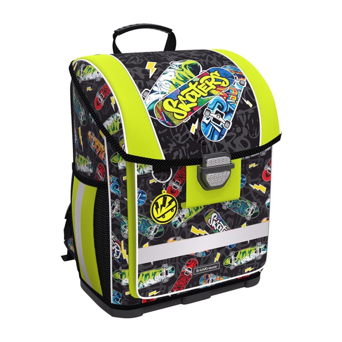 Ранец школьный на замке, 37 х 30 х 16 см, Erich Krause ErgoLine 16L, жёсткое дно, Neon Skate 48331
Ранец школьный на замке, 37 х 30 х 16 см, Erich Krause ErgoLine 16L, жёсткое дно, Neon Skate 48331