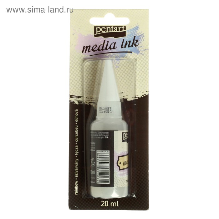 Красящие чернила 20 мл, Pentart, спиртовая основа, радужный
Красящие чернила 20 мл, Pentart, спиртовая основа, радужный