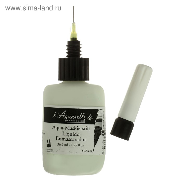Маскирующая жидкость для акварели 37 мл, Sennelier, N142600.37
Маскирующая жидкость для акварели 37 мл, Sennelier, N142600.37