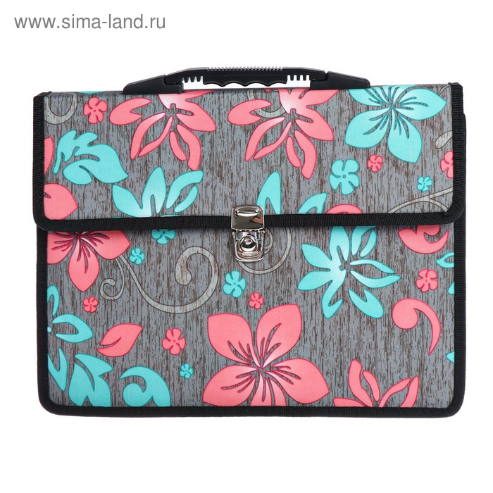 Портфель деловой, ткань, 350 х 260 х 100 мм, «Канцбург», Сестрорецк, бирюзово-розовый мотив
Портфель деловой, ткань, 350 х 260 х 100 мм, «Канцбург», Сестрорецк, бирюзово-розовый мотив