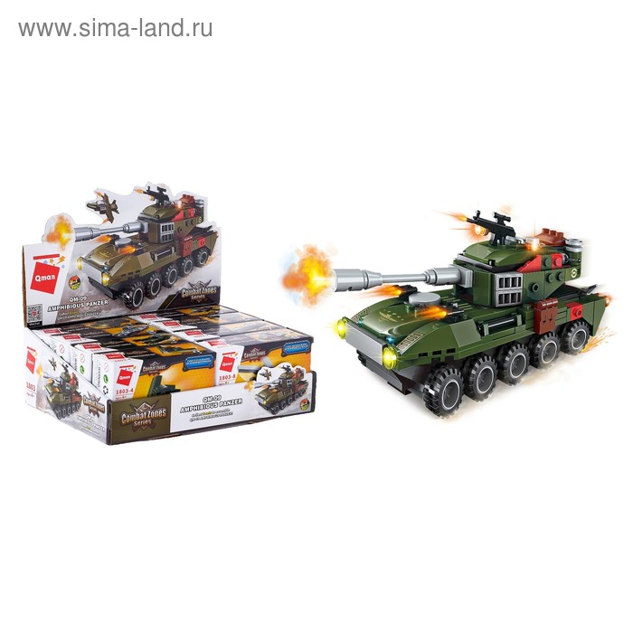 Конструктор Военные «Техника», 8 видов, МИКС
Конструктор Военные «Техника», 8 видов, МИКС