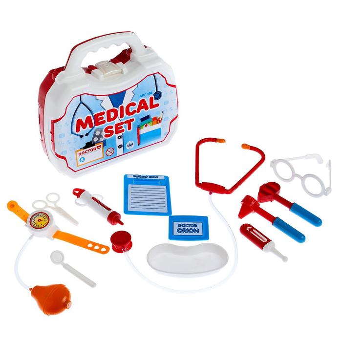 фото Набор медицинский «доктор», в чемодане, микс orion toys