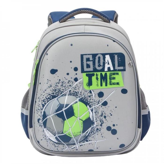 Рюкзак каркасный Grizzly 36 х 28 х 20, для мальчиков, серый/т-синий
Рюкзак каркасный Grizzly 36 х 28 х 20, для мальчиков, серый/т-синий