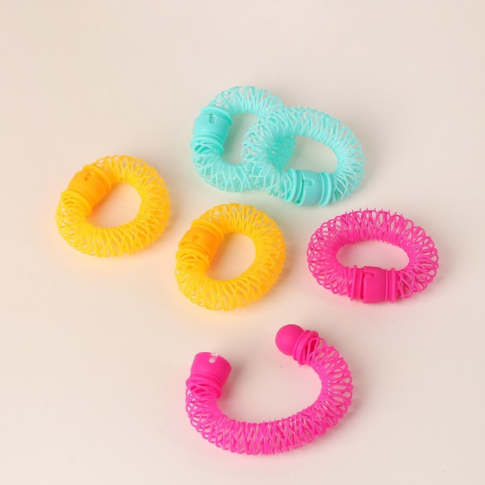 Бигуди «Пружинки», d = 2 см, 20 см, 6 шт, цвет МИКС
Бигуди «Пружинки», d = 2 см, 20 см, 6 шт, цвет МИКС