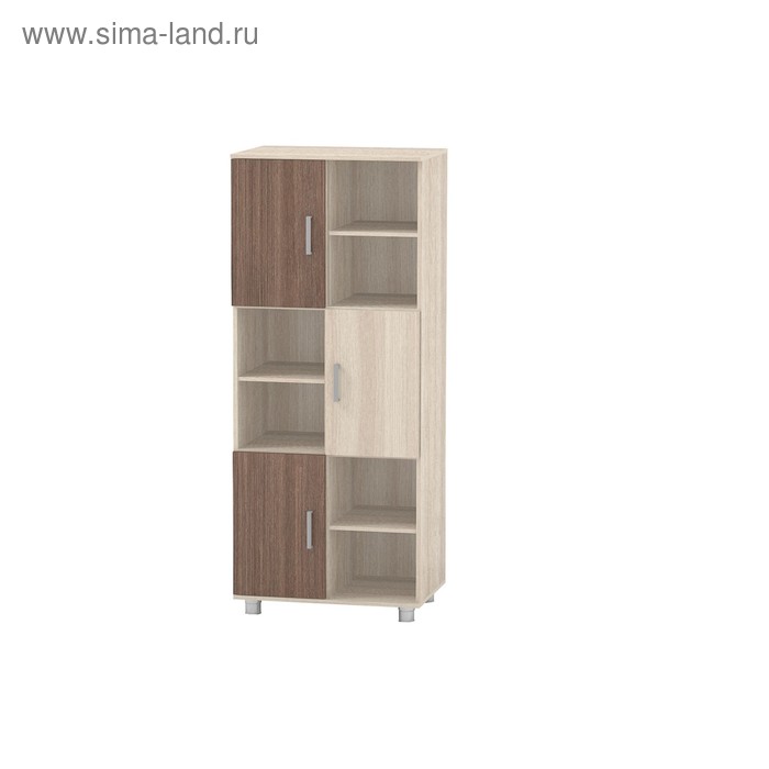 фото Пенал алешка, 700х466х1952, шимо темный/шимо светлый