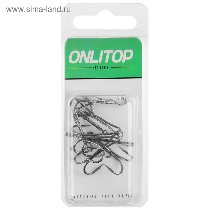 Крючок двойной Double размер 4, набор 10 шт. 
Крючок двойной Double размер 4, набор 10 шт.