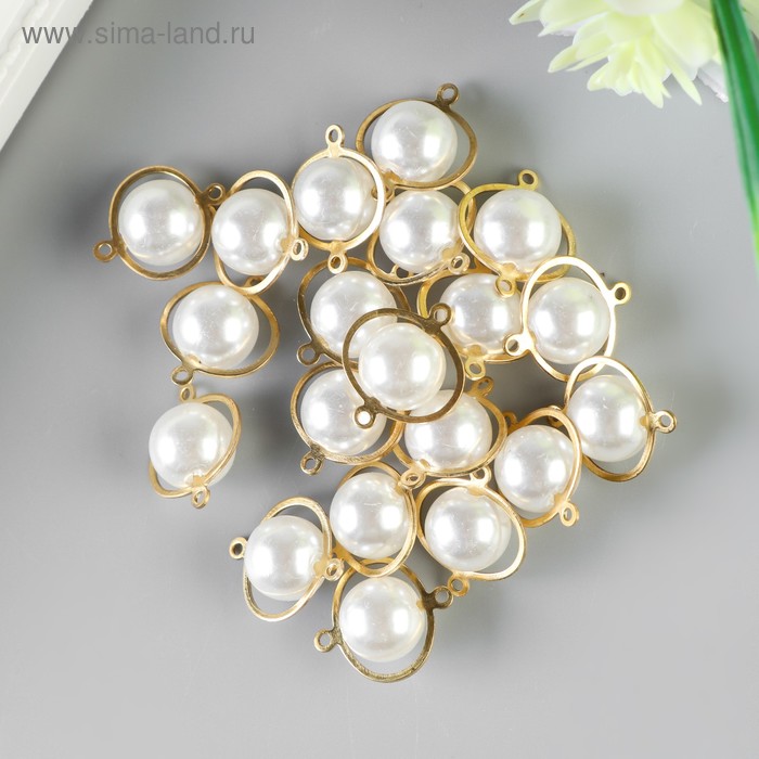 Декор для творчества металл "Жемчужный шарик в оправе" золото набор 20 шт 1,4х1,4 см
Декор для творчества металл "Жемчужный шарик в оправе" золото набор 20 шт 1,4х1,4 см
