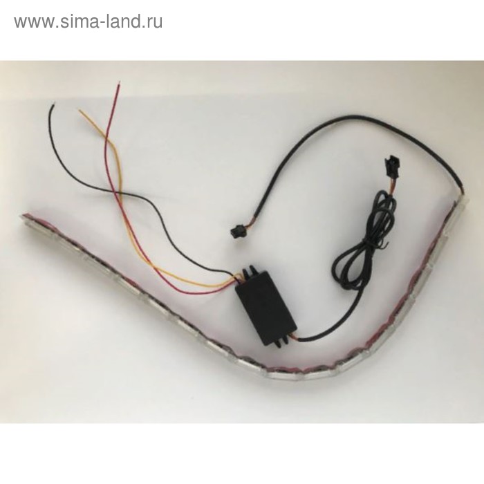 Дневные ходовые огни гибкие 50 см LED Lexus Style + бегущий поворотник, набор 2 шт
Дневные ходовые огни гибкие 50 см LED Lexus Style + бегущий поворотник, набор 2 шт