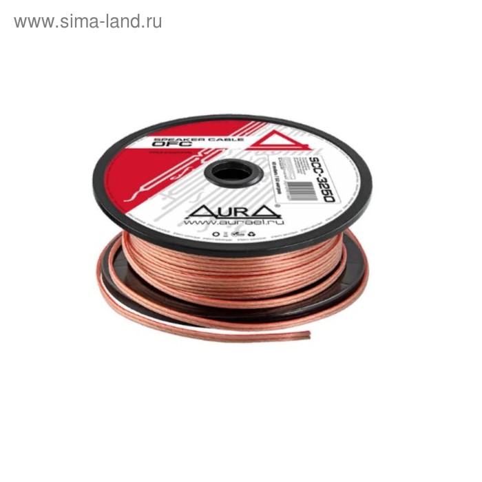 Кабель акустический Aura SCC-3250-10, бухта 10 м
Кабель акустический Aura SCC-3250-10, бухта 10 м
