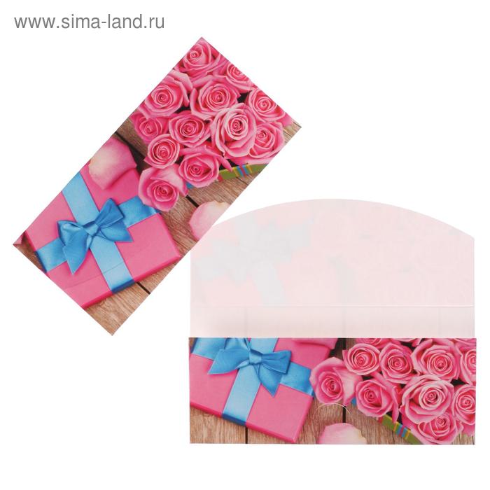 Конверт для денег "Универсальный" розовые розы, подарок
Конверт для денег "Универсальный" розовые розы, подарок