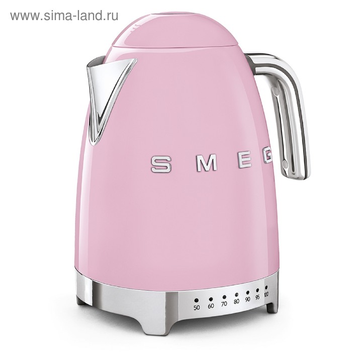 Чайник электрический Smeg KLF04PKEU, металл, 1.7 л, 2400 Вт, регулировка t, розовый
Чайник электрический Smeg KLF04PKEU, металл, 1.7 л, 2400 Вт, регулировка t, розовый