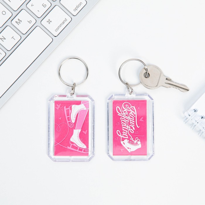 Брелок "Фигурное катание" прямоугольный, 5,7 см
Брелок "Фигурное катание" прямоугольный, 5,7 см