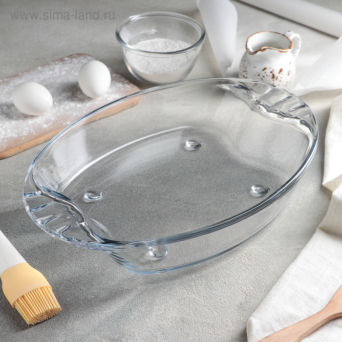 Форма овальная Primex, 2,5 л
Форма овальная Primex, 2,5 л