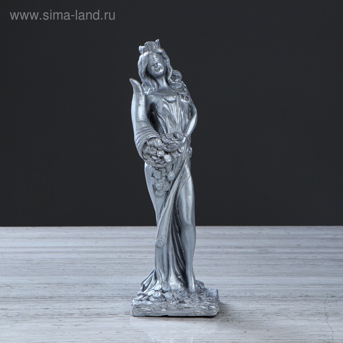 Статуэтка "Фортуна", серебристый цвет, 30 см
Статуэтка "Фортуна", серебристый цвет, 30 см