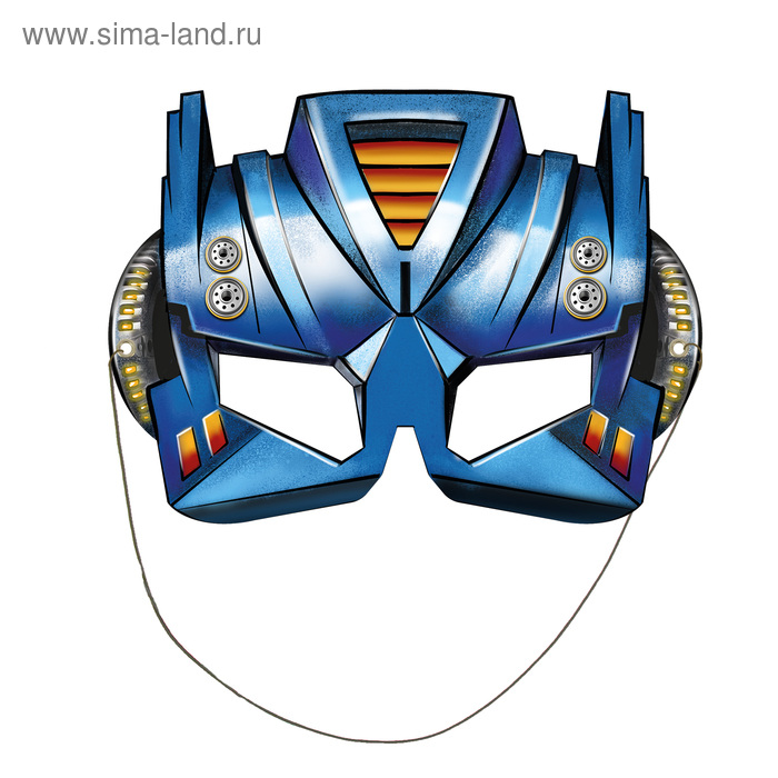 Маска из картона «Трансформер», цвет синий
Маска из картона «Трансформер», цвет синий