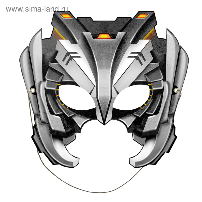 Маска из картона «Трансформер», цвет чёрный
Маска из картона «Трансформер», цвет чёрный