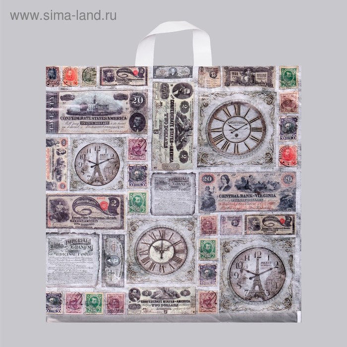 Пакет "Аукцион", полиэтиленовый с петлевой ручкой, 40х42 см, 45 мкм
Пакет "Аукцион", полиэтиленовый с петлевой ручкой, 40х42 см, 45 мкм