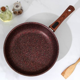 Сковорода Granit Ultra Induction red, d=28 см, съёмная ручка, антипригарное покрытие, цвет бордовый
Сковорода Granit Ultra Induction red, d=28 см, съёмная ручка, антипригарное покрытие, цвет бордовый
