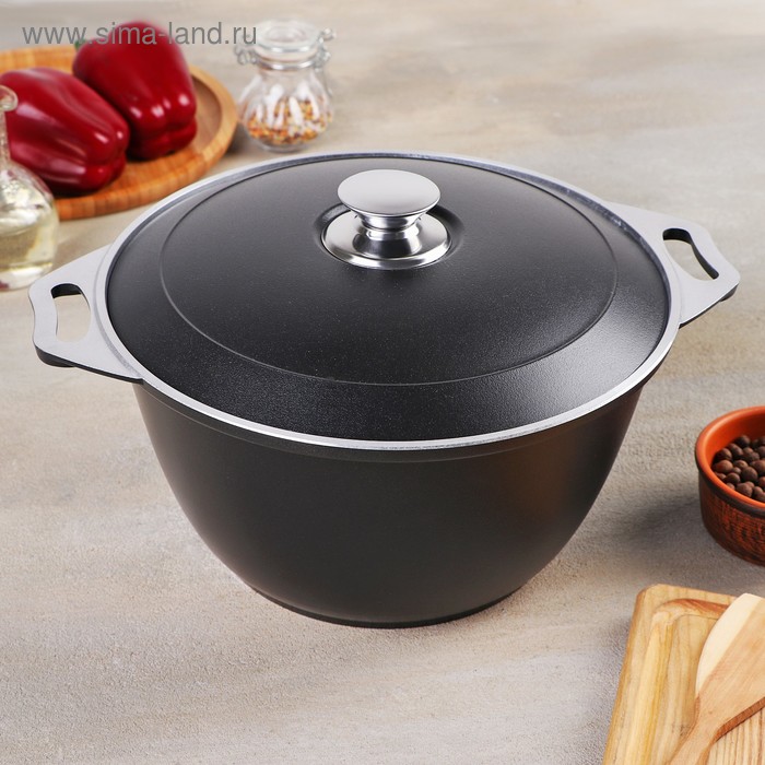 Кастрюля, 4 л, цвет чёрный
Кастрюля, 4 л, цвет чёрный