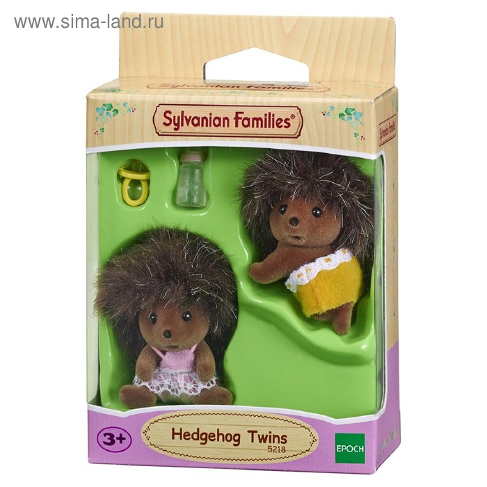Набор «Ежата-двойняшки», 5 см
Набор «Ежата-двойняшки», 5 см