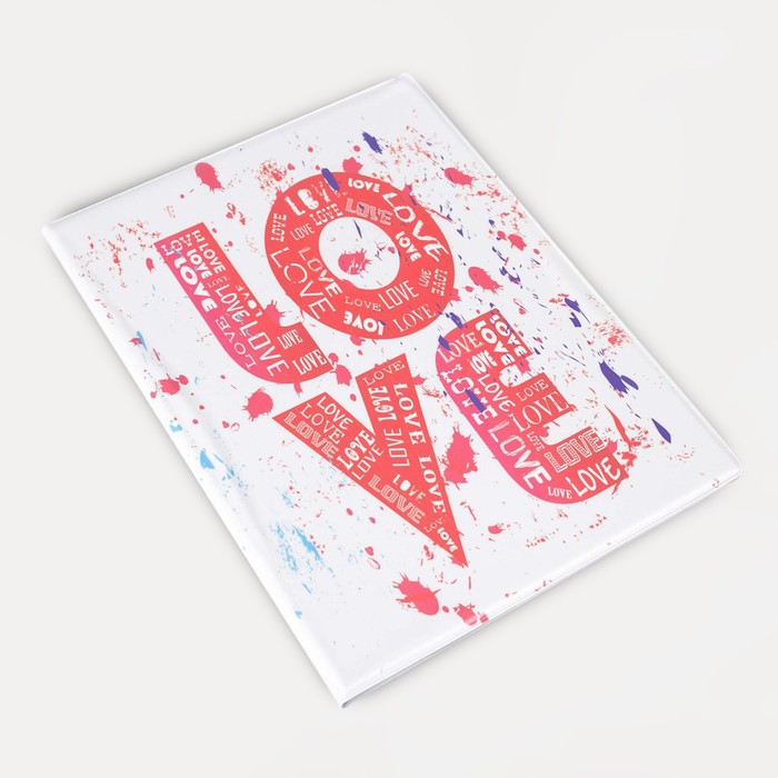 Папка для документов, 3 комплекта, цвет белый, «Love»
Папка для документов, 3 комплекта, цвет белый, «Love»
