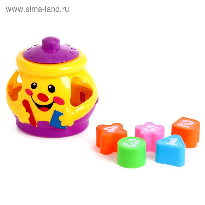 Сортер «Горшочек весельчак»
Сортер «Горшочек весельчак»