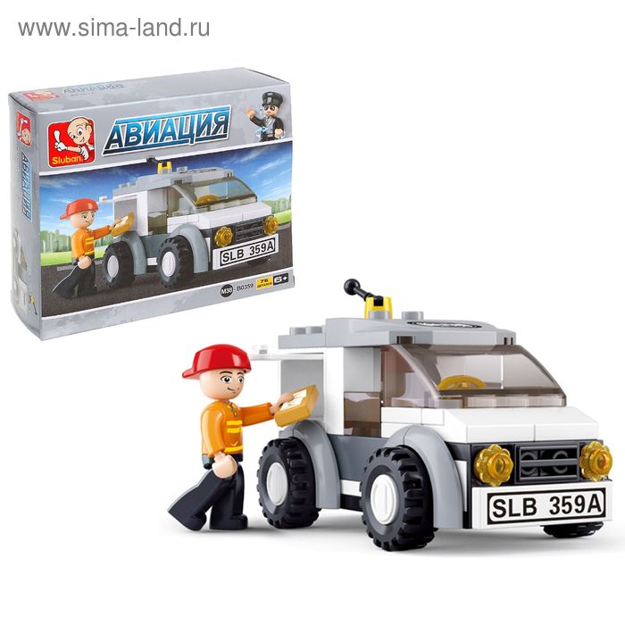 Конструктор Авиация «Курьерская машина», 75 деталей
Конструктор Авиация «Курьерская машина», 75 деталей