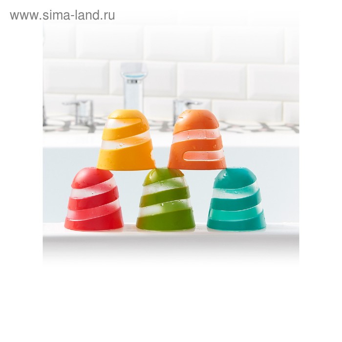 фото Набор игрушек стаканчиков для ванны tiny love