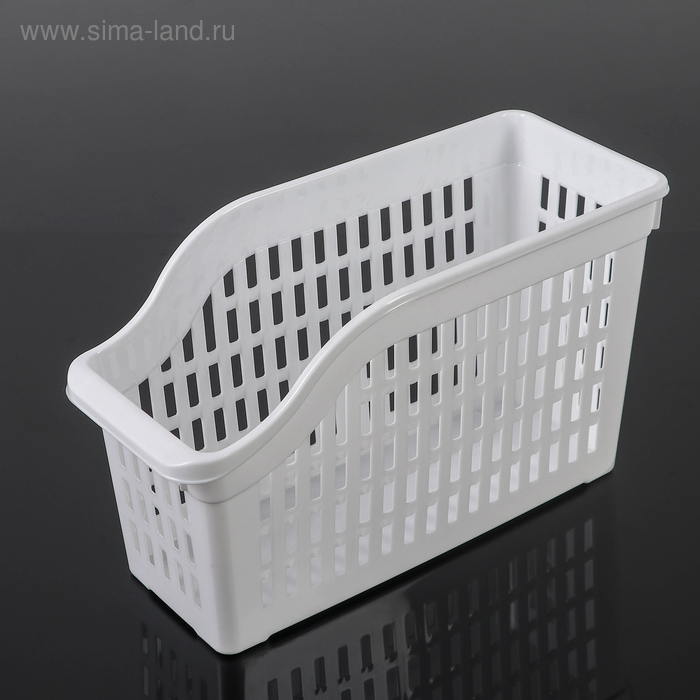 Корзина для хранения, 30,5×13×17,5 см, цвет белый
Корзина для хранения, 30,5×13×17,5 см, цвет белый