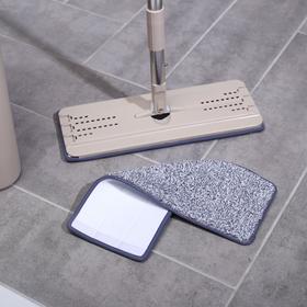 Набор для уборки Mop Style: ведро с отсеками для полоскания и отжима 5 л, швабра плоская, запасная насадка из микрофибры
Набор для уборки Mop Style: ведро с отсеками для полоскания и отжима 5 л, швабра плоская, запасная насадка из микрофибры