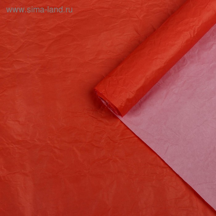 Бумага упаковочная "Эколюкс двухцветная", красный-розовый, 0,7 x 5 м
Бумага упаковочная "Эколюкс двухцветная", красный-розовый, 0,7 x 5 м