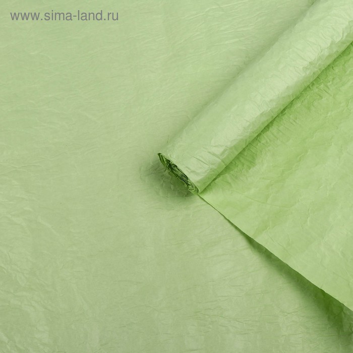 Бумага упаковочная перламутровая "Эколюкс", салатовый, 0,7 x 5 м
Бумага упаковочная перламутровая "Эколюкс", салатовый, 0,7 x 5 м