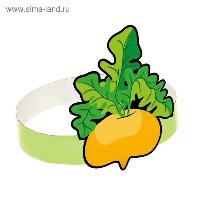 Маска-ободок «Репка», картон
Маска-ободок «Репка», картон