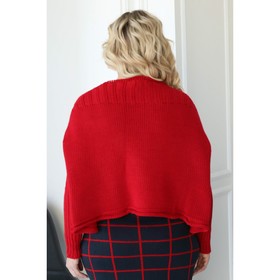 Джемпер женский, размер 58, цвет красный
Джемпер женский, размер 58, цвет красный