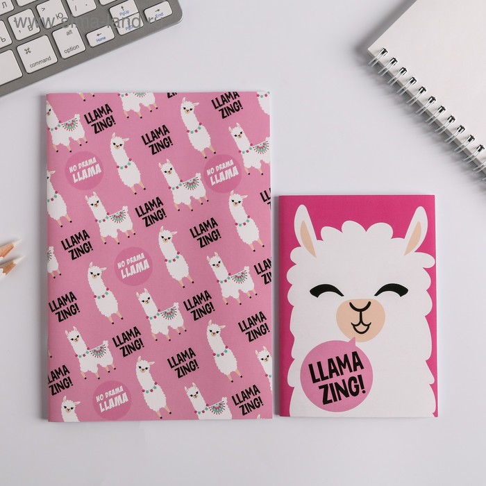 Набор Блокнотов А6, А5 LLamazing, 32 листа
Набор Блокнотов А6, А5 LLamazing, 32 листа