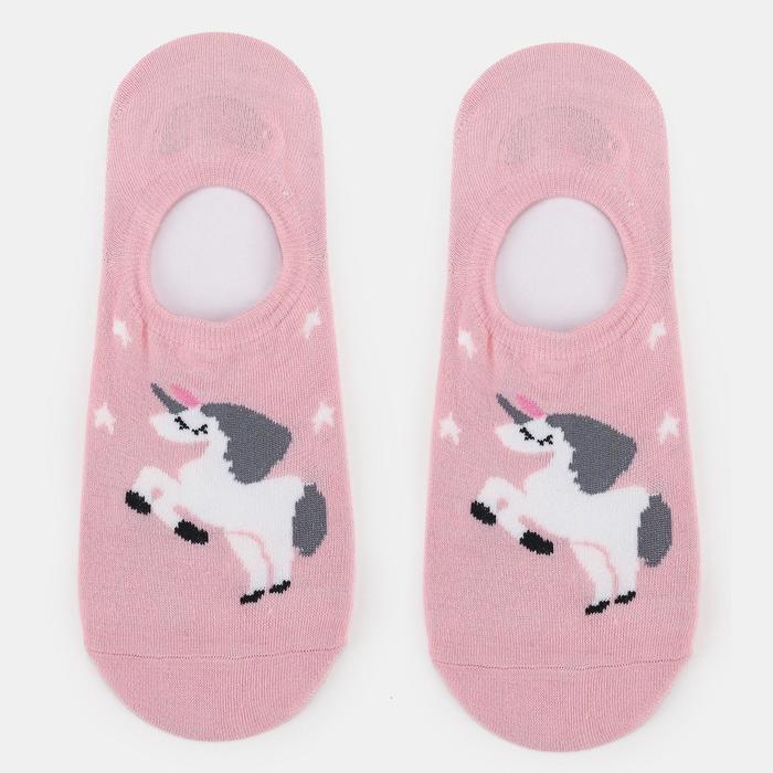 Носки-невидимки женские «Единорог» цвет розовый, размер 23-25 (36-40)
Носки-невидимки женские «Единорог» цвет розовый, размер 23-25 (36-40)