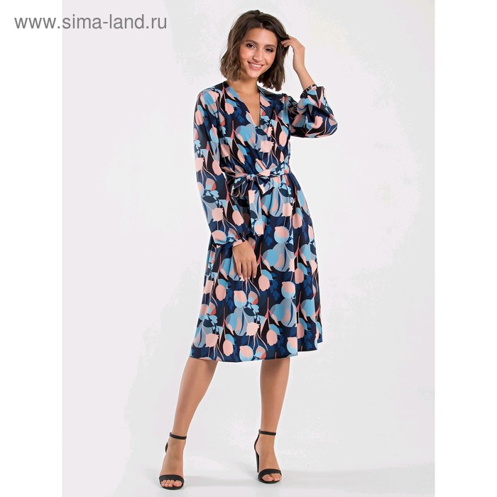 Платье с запахом женское, размер 42-44, цвет синий, розовый
Платье с запахом женское, размер 42-44, цвет синий, розовый