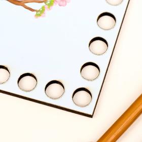 Заготовка для вязания "Прямоугольник. Совы на ветке" 20х15 см 
Заготовка для вязания "Прямоугольник. Совы на ветке" 20х15 см