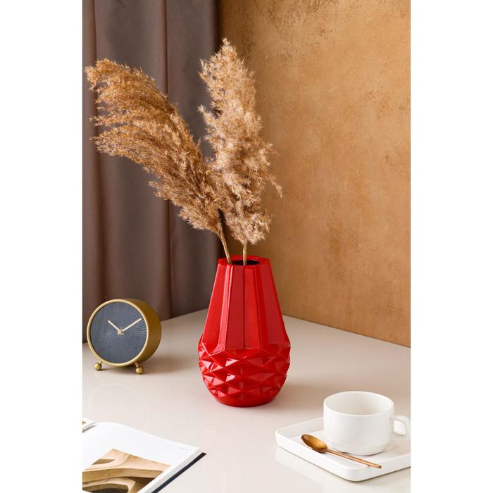 Ваза керамическая "Верона", настольная, глянец, красная, 23 см
Ваза керамическая "Верона", настольная, глянец, красная, 23 см