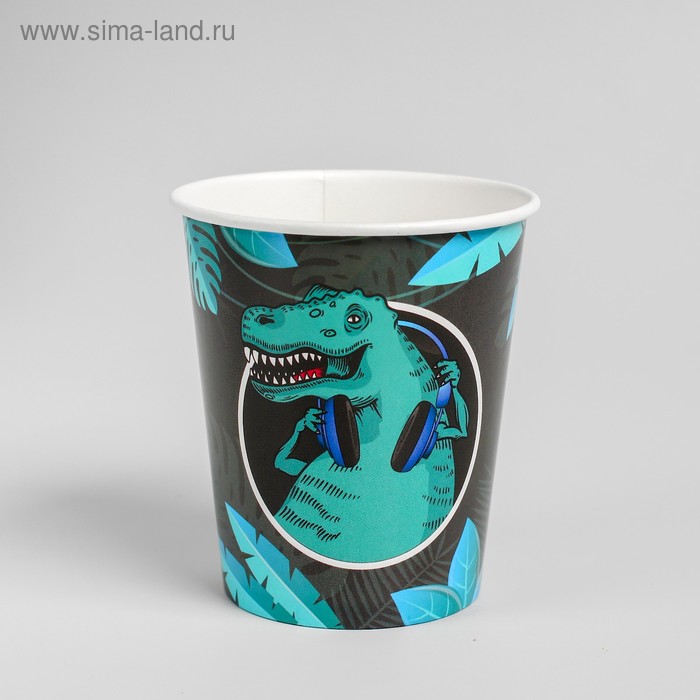 Стакан бумажный «Динозавр», 250 мл
Стакан бумажный «Динозавр», 250 мл