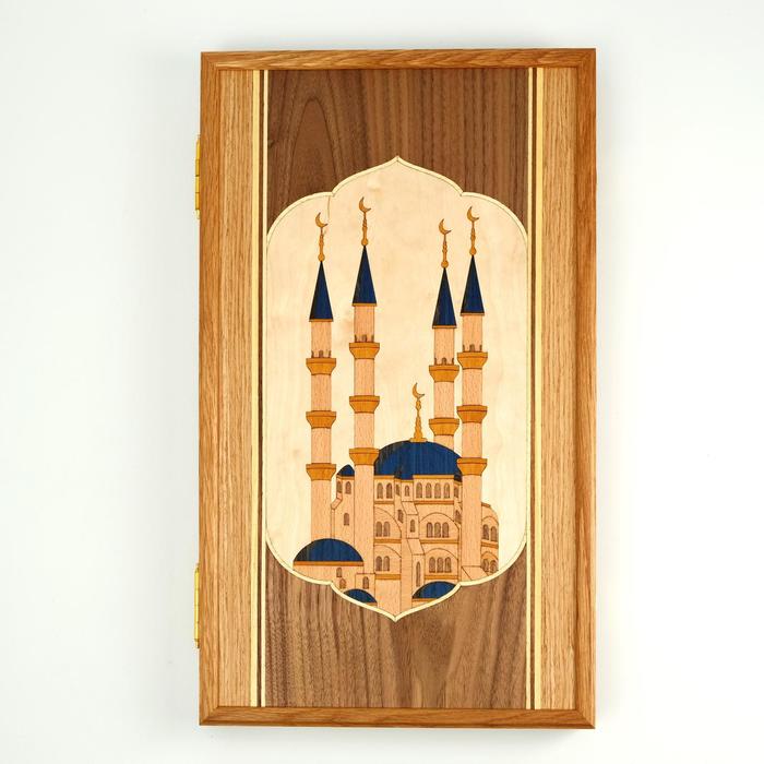 Нарды резные "Мечеть", доска из дуба, 50 х 58 см
Нарды резные "Мечеть", доска из дуба, 50 х 58 см