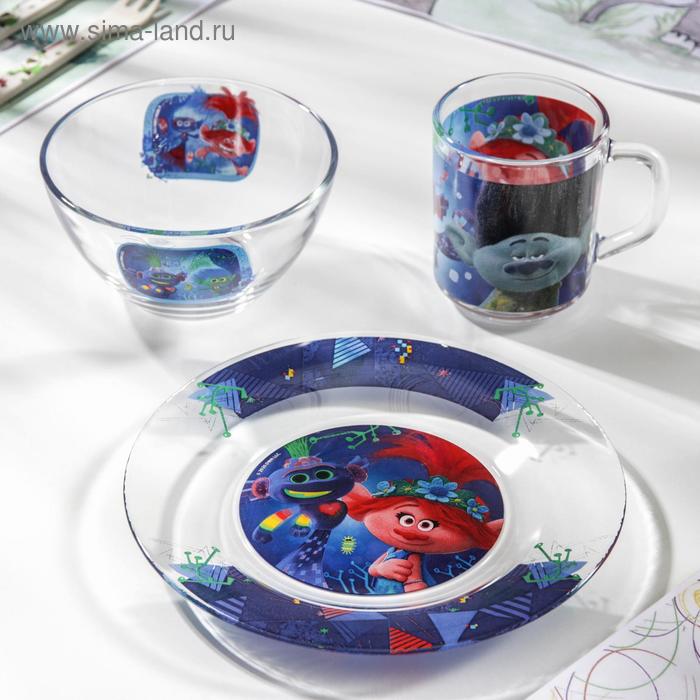 Набор посуды «Тролли 2. Техно», 3 предмета
Набор посуды «Тролли 2. Техно», 3 предмета