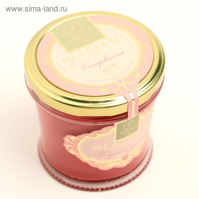 Мёд - cуфле Compliments, «Клубника-земляника», 250 г
Мёд - cуфле Compliments, «Клубника-земляника», 250 г