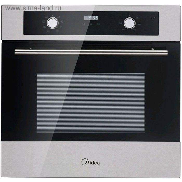 Духовой шкаф Midea MO 670A4 X, электрический, 70 л, класс А, гриль, чёрно-серебристый
Духовой шкаф Midea MO 670A4 X, электрический, 70 л, класс А, гриль, чёрно-серебристый