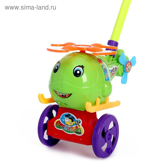 Каталка на палке «Вертолёт», цвета МИКС
Каталка на палке «Вертолёт», цвета МИКС