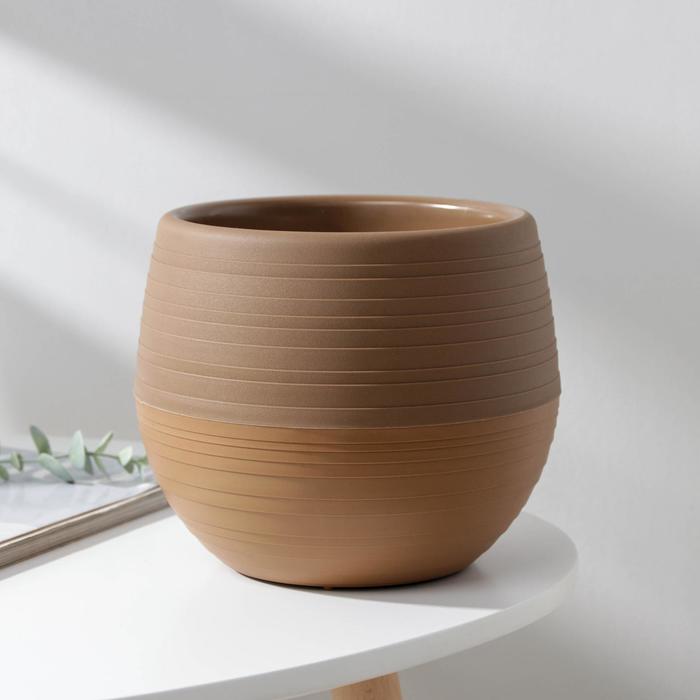 Горшок для цветов «Япония», 2 л, цвет бежевый
Горшок для цветов «Япония», 2 л, цвет бежевый